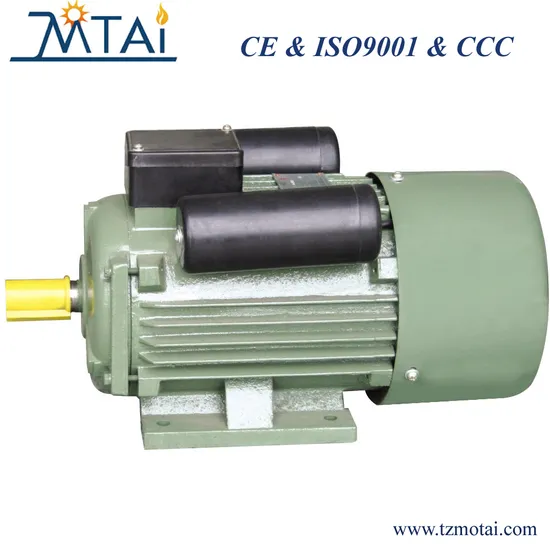 YC Series Single Phase Capacitor Start AC Electric Motor with Aluminum Casing