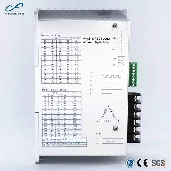 3-Phase Hybrid Stepping Motor Driver CF30522m Stepper Driver for NEMA42 Stepper Motor