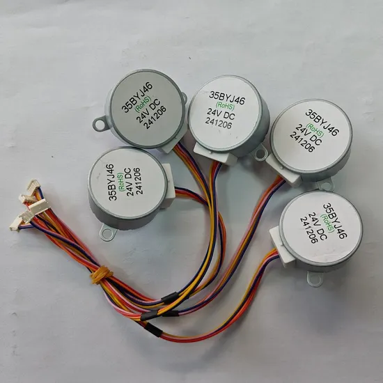 24V 35mm Micro Electric DC 4 Phase for Noiseless Fans Stepping Motor