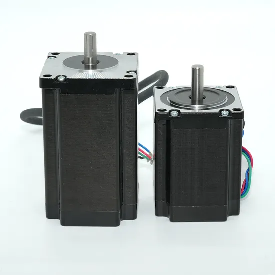 2 Phases 1.8 Degree Low Speed 3A 1A 4.2A 24V 48V 4 Axis NEMA 24 Stepper Motor