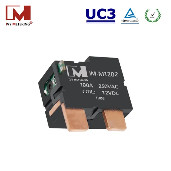 Anti-Magnetic Field 12VDC 100A Motor Latching Relay for Energy Meter