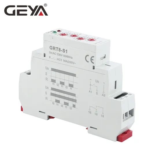 Geya Grt8-S Wide Voltage Cycle Asymmetric Time Relay AC/DC12V-240V AC230V