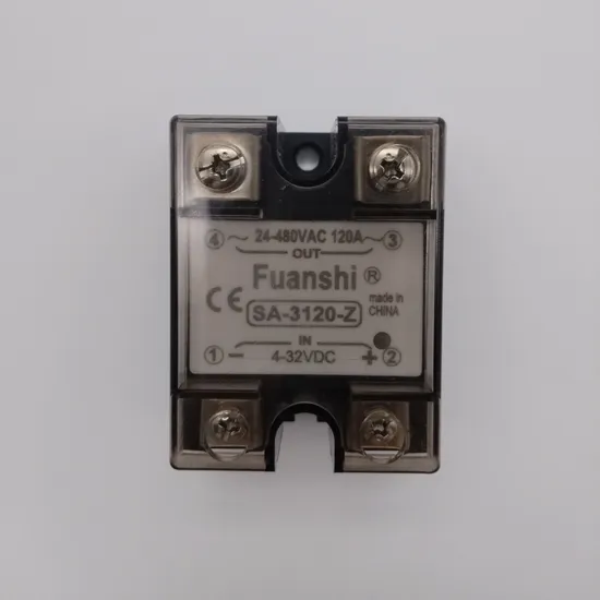 High-Performance 380V 120A Solid State Relay with Protective Cover SSR