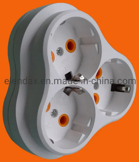 European Standard 2 Round Pin Power Adapter