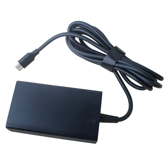 China Factory Compact 65W Adapter Charger Cell Phone Chargers Laptop Adapter Laptop Accessories Laptop Charger with AC and USB-C Connectivity Options