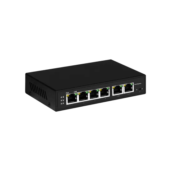 4 Ports Poe Extender 10/100Mbps with 1 Pd Ports Max 30W