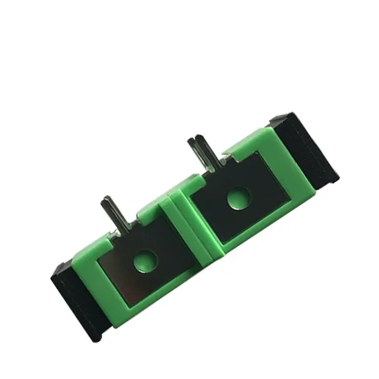 Good Price Green Adaptor Simplex Fiber Coupler Sx Sc to Sc APC Fiber Adapter for Fast Connecter
