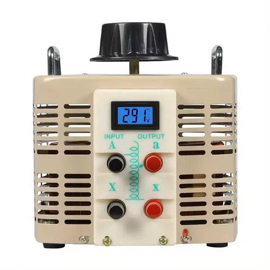 Shenglin Variac Tdgc2-5kVA Single Phase Manual Contact Adjustable Type Voltage Regulators Transformer