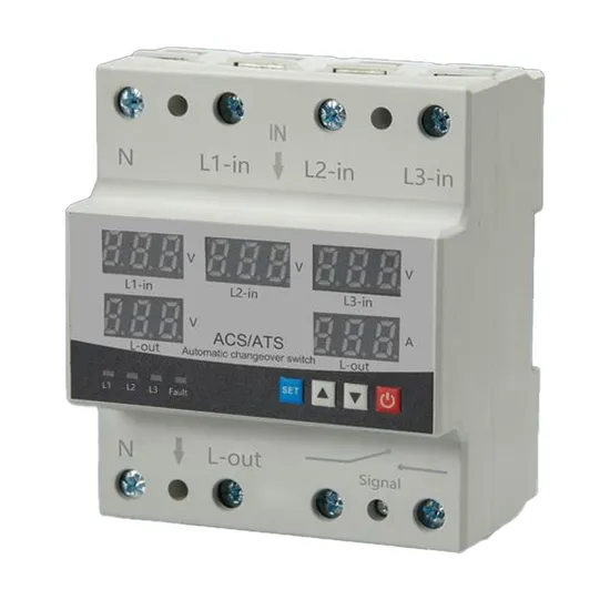 Voltage Protector N L1 L2 L3 AC230-300V 1-600s Acs/ATS Automatic Changeover Switch
