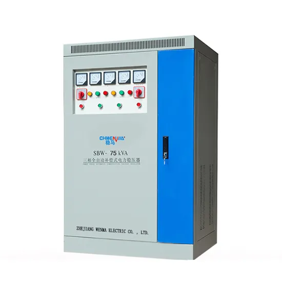 SBW Fully Automatic 75kVA Power Voltage Stabilizer 50kw 3 Phase Voltage Regulators