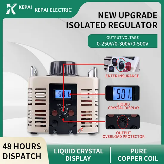 High-Performance 220V Voltage Regulator for 2kw Foam Cutter