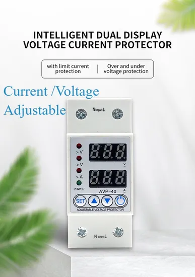 40A 63A 230V DIN Rail Adjustable Current Automatic Voltage Protector