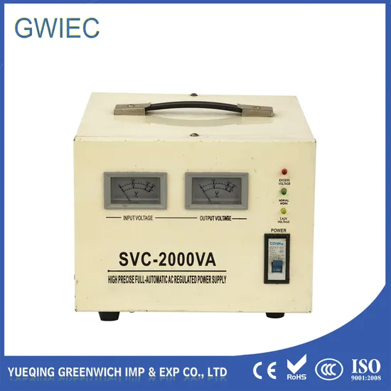 Electric Automatic SVC-1000va 3000va 5000va 3kw 5kw Stabilizer Voltage Regulator