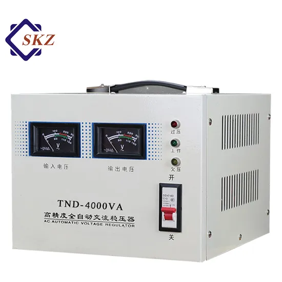 220V 120V 110V Single Phase Servo Motor Type Voltage Stabilizer