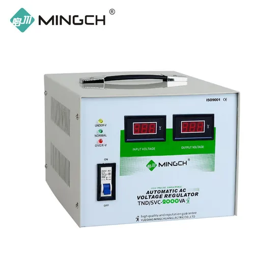 Mingch Customized SVC Series 5000W 3000W 2000W Power Automatic Voltage Regulator Stabilizer