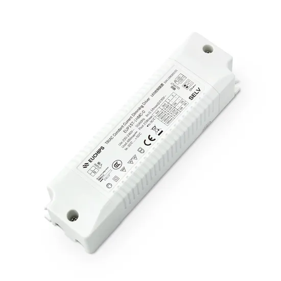 Euchips 15W Phase-Cut Constant Current Dimmable LED Driver for LED Lighting