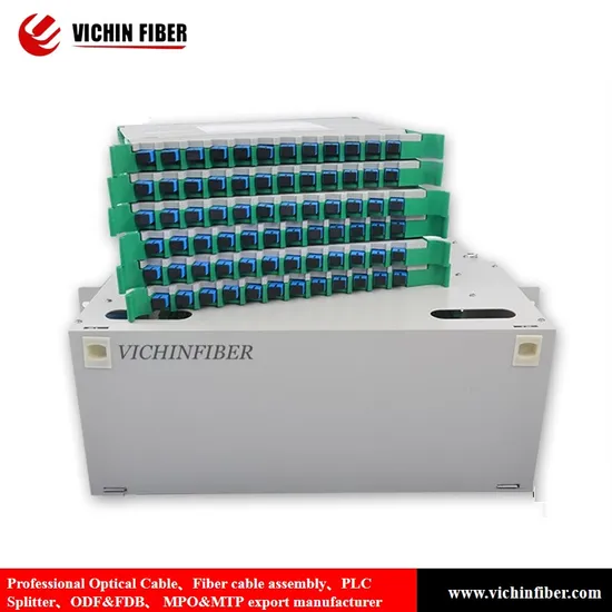 Outdoor Fiber Optical Distribution Frame ODF 12 48 72 144 Core Port Unit