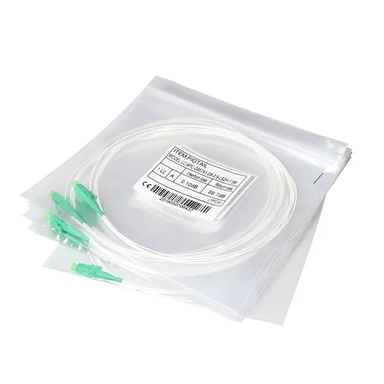 Factory Price 0.9mm LC Pigtail Singlemode Fiber Optic Pigtail 1m White