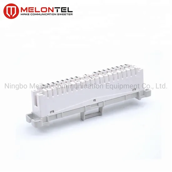 ABS PBT 10 Pair Connection Disconnection Krone Profile Module