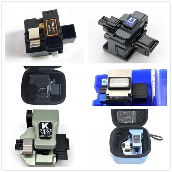 Kinds of Fiber Cleaver Common Fiber Cleaver One Step Fiber Cleaver with Counter Optical Fiber Cleaver