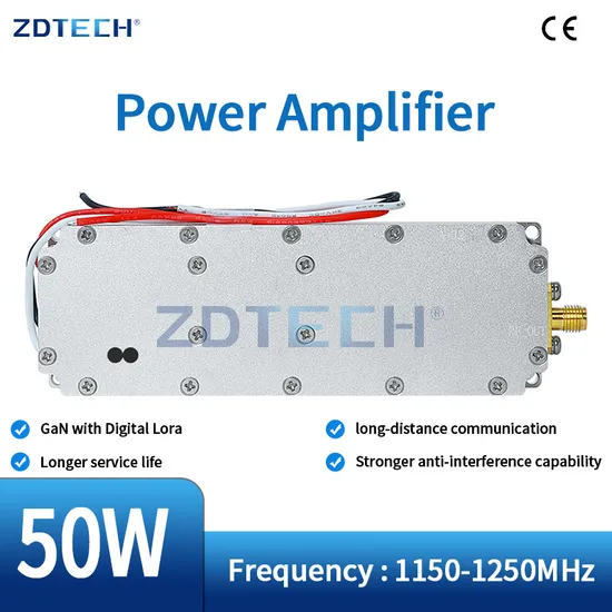 1150-1250MHz 50W Anti Uav Drone Lora Digital Source Signal Modules with Circulator