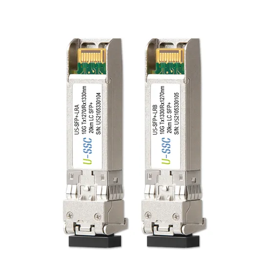 Factory Direct Sale Fiber Optic Equipment Hot-Pluggable 10 Base-Trj-45 Copper SFP+ Optical Transceiver Module SFP Optical Transceiver