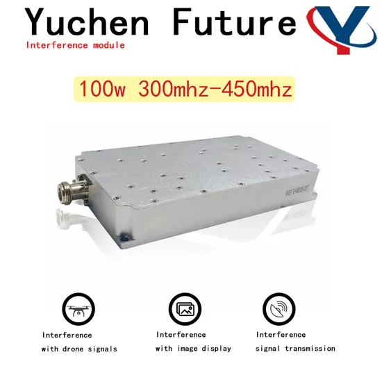 Power Amplifier Customized Frequency 300-450MHz 100W RF Module Anti Drone Module