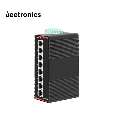 8X 10/100/1000base-Tx Unmanaged Gigabit Ethernet Poe Industrial Switch
