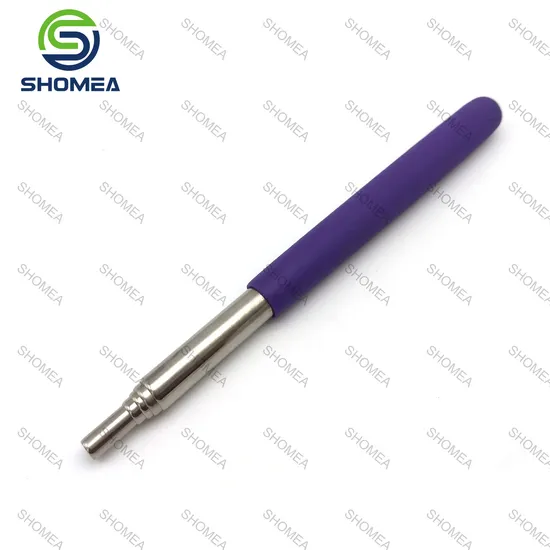 Shomea Customized Stainless Steel Telescopic Antenna with Rubber Handle