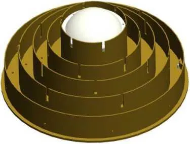 High Precision Positioning and Measurement Antenna for Geodetic Survey, Differential Base Station, Deformation Monitoring