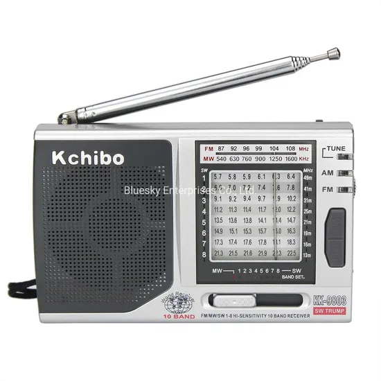 Kk9803 Potable FM Am Sw Radio Digital Radio Kchibo Radio Kk-9803