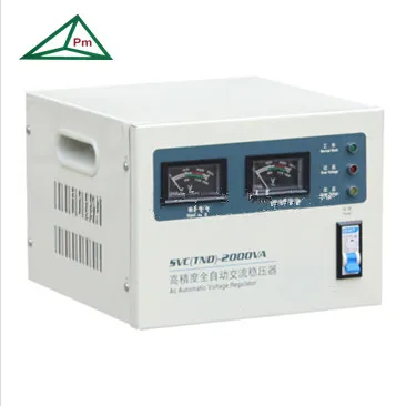 Power Supply Single Phase SVC 2000va AC Automatic Voltage Regulator with CE Certification for Home Appliance 220V/208V/120V