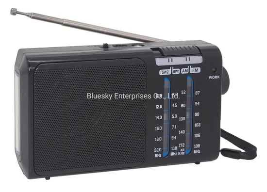 Mini Portable Retro Radio Handheld Digital MP3 Player Speaker FM Am Sw Band Multimedia