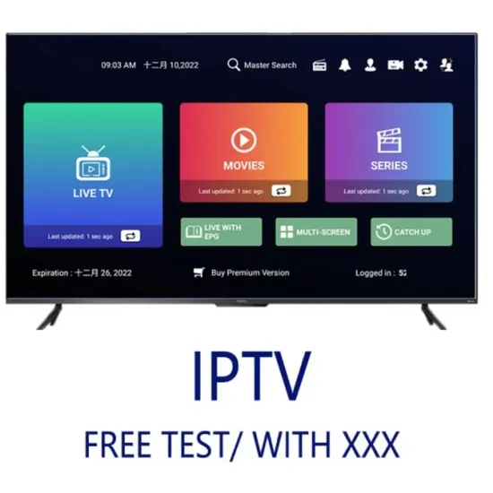 IPTV 12 M IPTV Reseller Panel No Buffering Stabilization IPTV Subscription