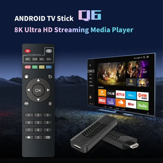 TV Stick, TV Stick Supported Android 7.1, 2.4GHz/5g TV Stick