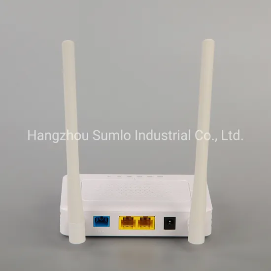 FTTH Fiber Optical Gpon ONU Ont 1ge +1fe with WiFi