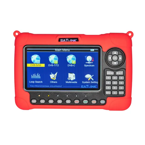 DVB-S/S2/T/T2/C Combo Satellite Finder Digital Signal Meter