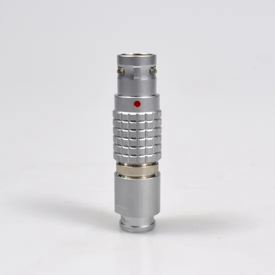 Mechanical Connector Push Pull Connector 4 Pin Plug for Medical Industry