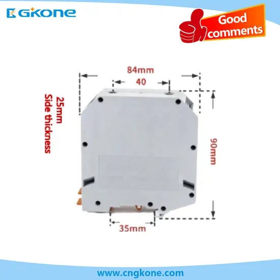 1000V Compact Terminal Connectors 232A Electric DIN Rail Terminal Block Electrical Terminal Block with CE