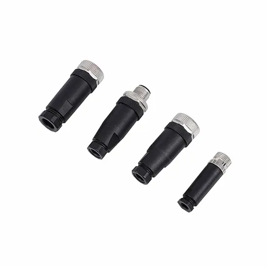 M12 M8 Male 3 4 5 6 8 10 12 Pin Female Plug Socket Cable IP67 IP68 90 Degree Straight Wire Waterproof Circular Connector