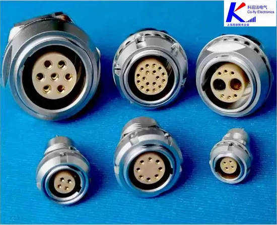 Waterproof M18 7pin Fgg/ECG Aviation Socket & Plug Circular Connector
