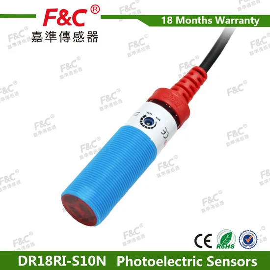 F&C M18 Round Miniature Through-Beam Photoelectric Sensor Strap Joint