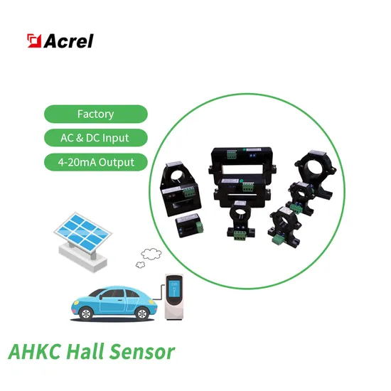 Ahkc-Ekaa DC 0-500A 4-20mA Analog Split Core Open-Loop Toroidal Hall Effect Current Sensor with Real-Time Value for Solar Telecom Base Station DC Charging Pile