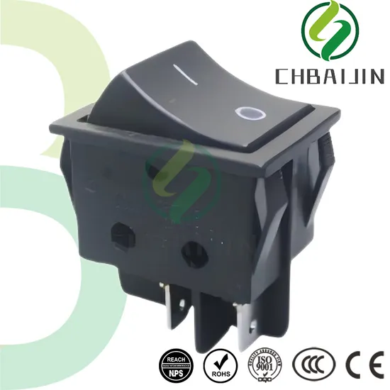 Durable Square Rocker Switch for Electrical Projects and Devices
