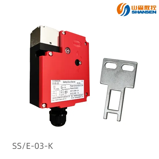 (SS/E-03-K) Metal Switch Head for 4-Way Adjustment - Square Safety Door Switch
