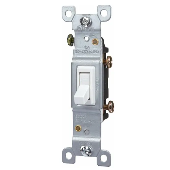 YQTS115, Residential Grade 15AMP Single Pole Toggle Switch