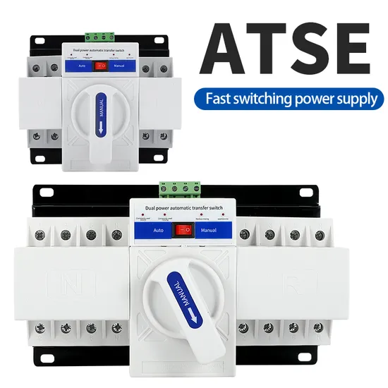 Automatic Transfer Switch 2p/4p CB Class ATS Backup Power Automatic Changeover Switch