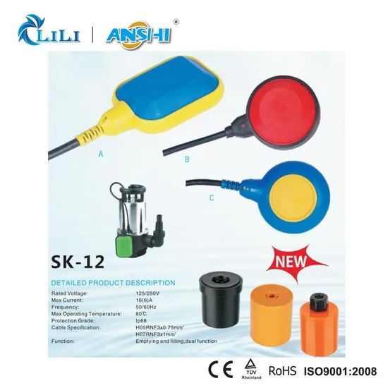 Anshi Mechanical Float Switch for Water Pump (SK-12A)