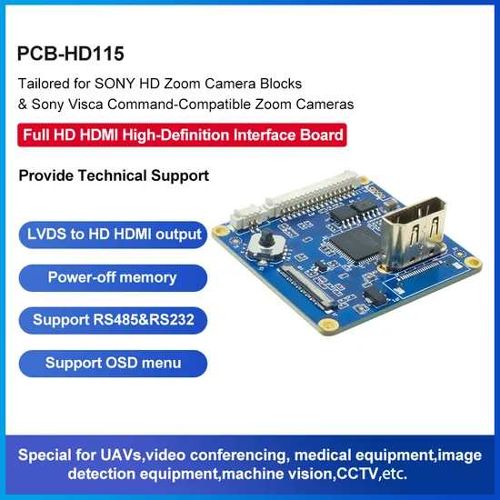 PCB-HD115 HD Interface Board Lvds to HD Output