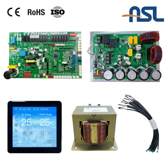 Customized Air to Water DC Inverter Solar Heat Pump Pool Heat Pump Water Heater Floor Heating Controller Control Board PCBA PCB